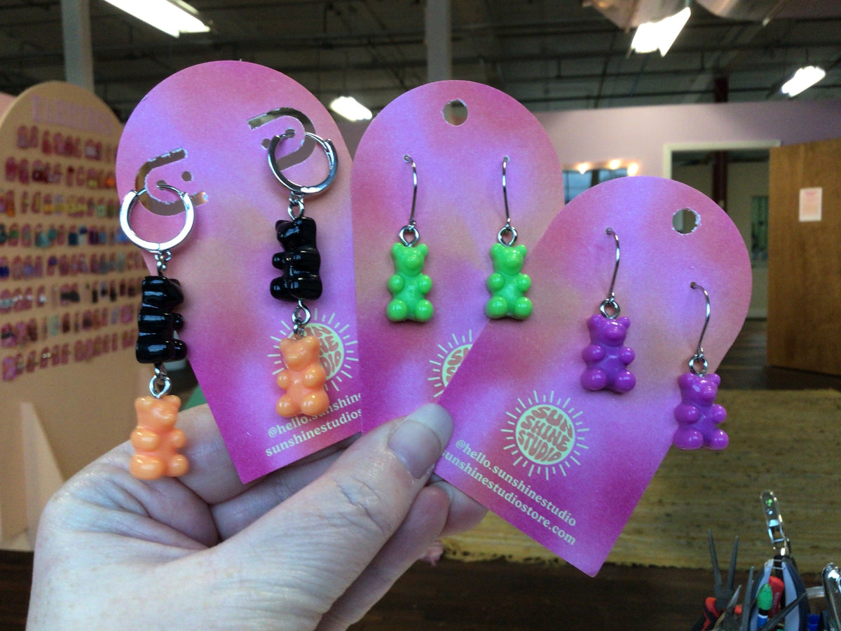 Gummy Bear earrings