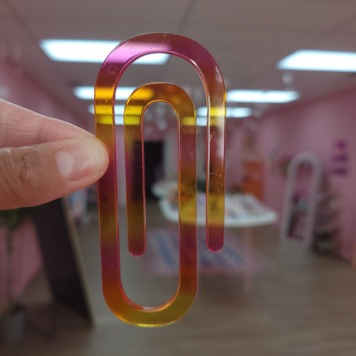 Fiery Sunset Jumbo Paper Clip