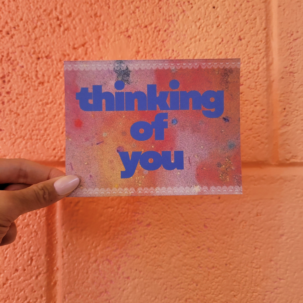 "Thinking of You" - Postcard