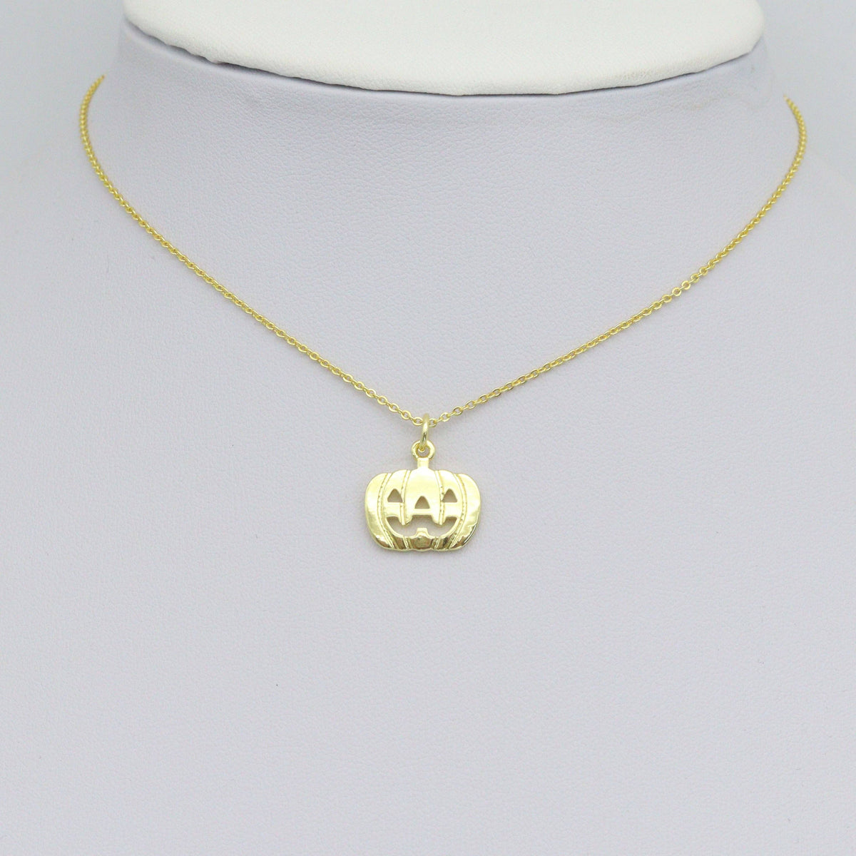 Halloween Pumpkin Charm Pendant, Sku#LK1105