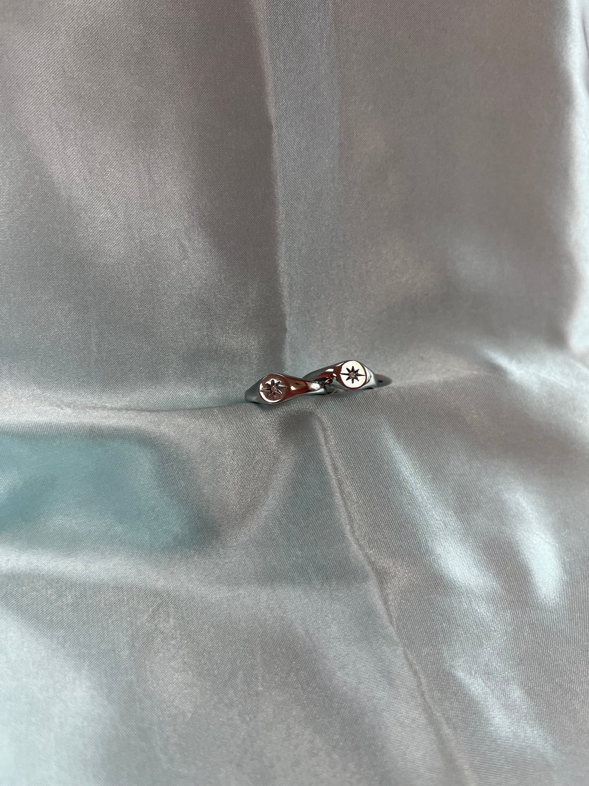 Twinkle Titanium Ring