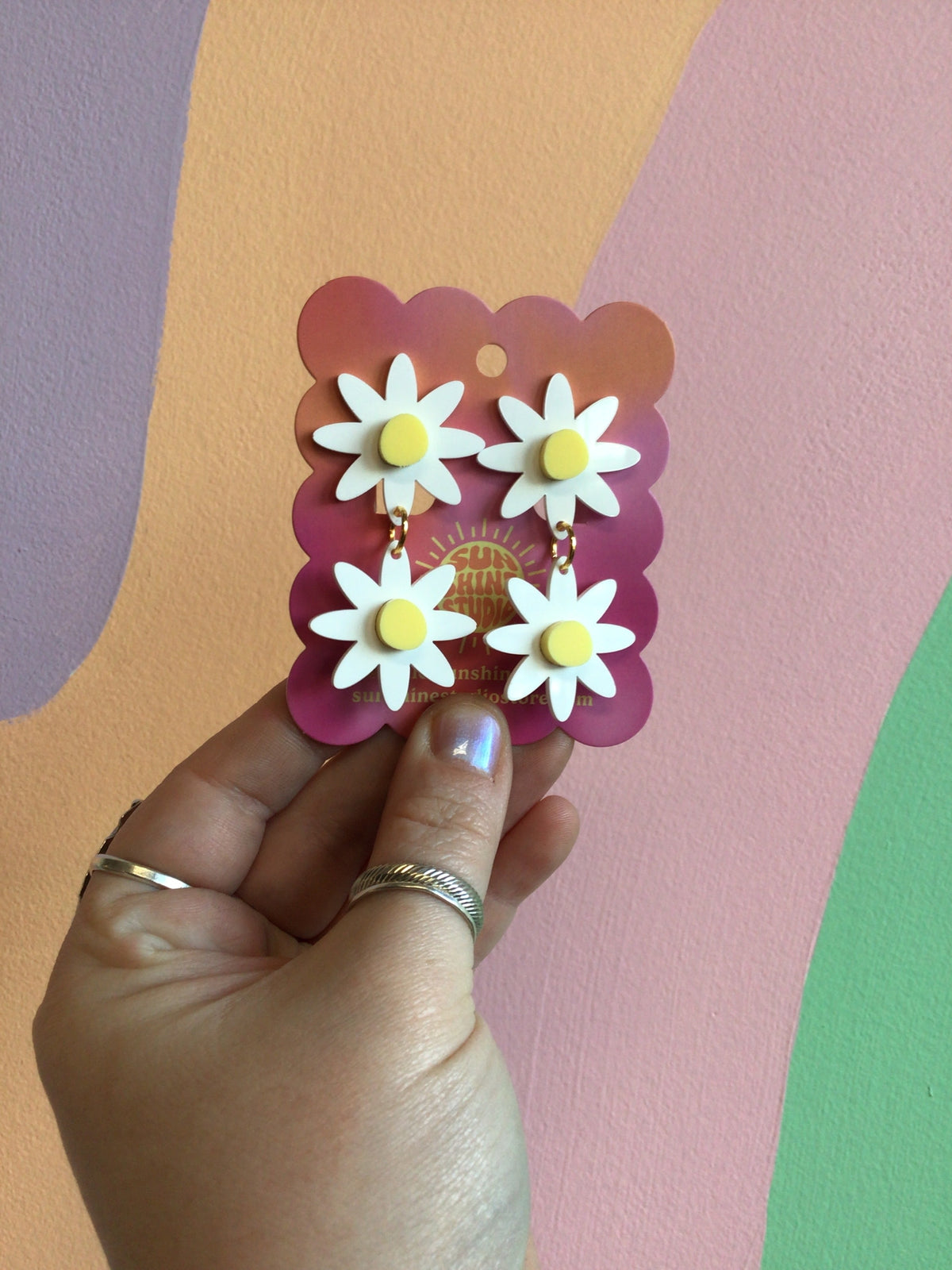 Daisy Clip-On Earrings