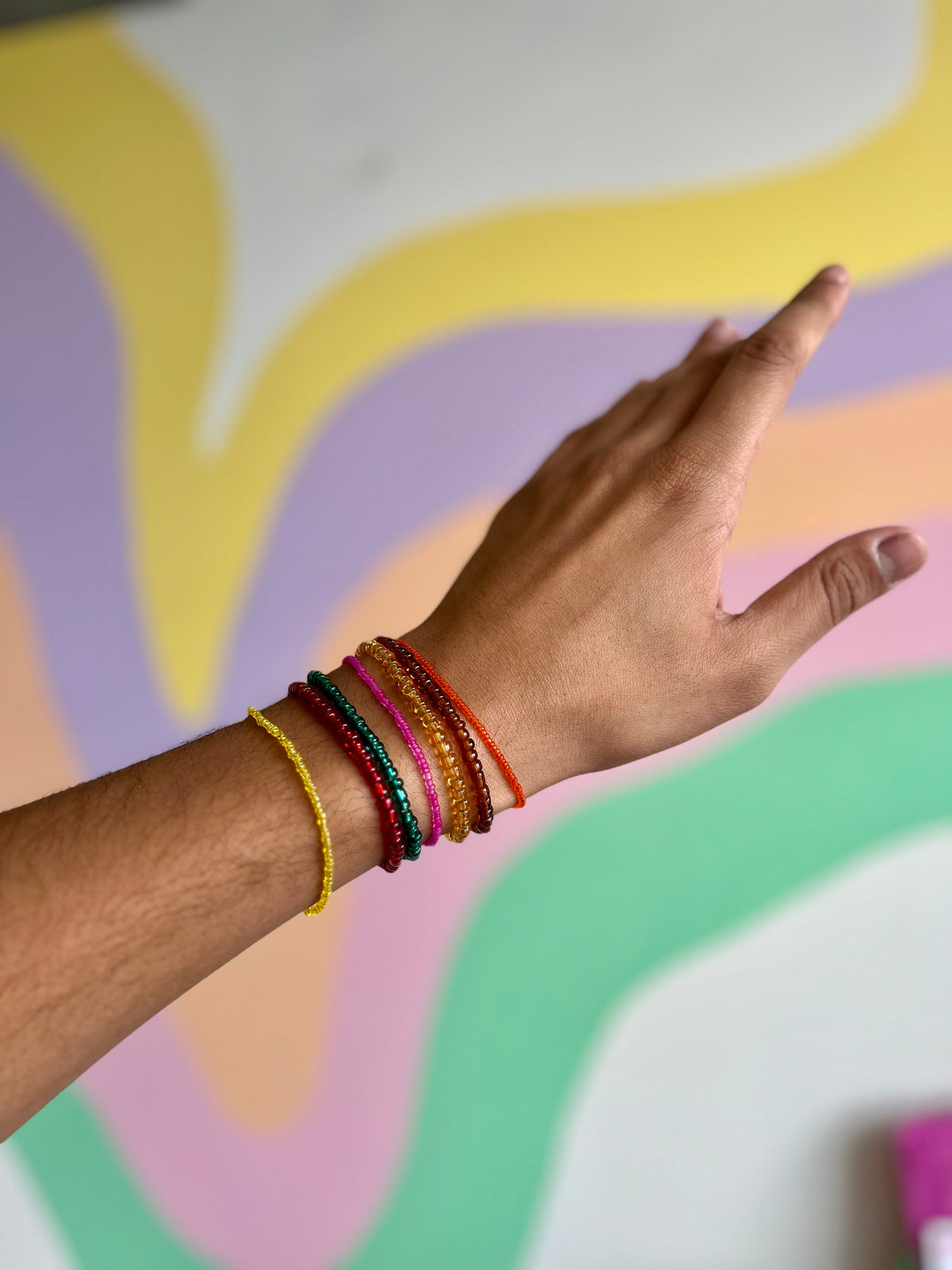 Stretchy Beaded Bracelet