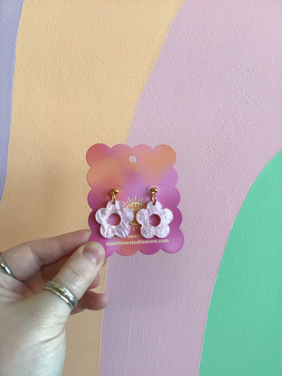 Happy Spring Daisy Earrings