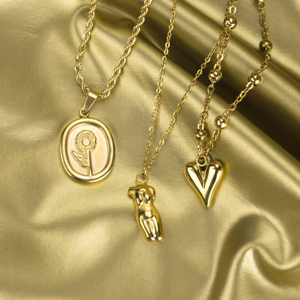 Heart Titanium Necklace
