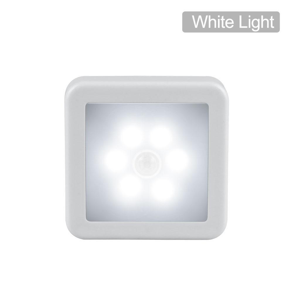 New Night Light Smart Motion Sensor Portable Mobile LED Night Lamp for WC, Stairs and Rooms