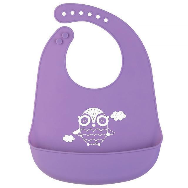 Adjustable Oil-proof Food Grade Silicone Drool bib Soft And Comfortable Saliva Towel Lunch Baby Bib For Babies and Kids