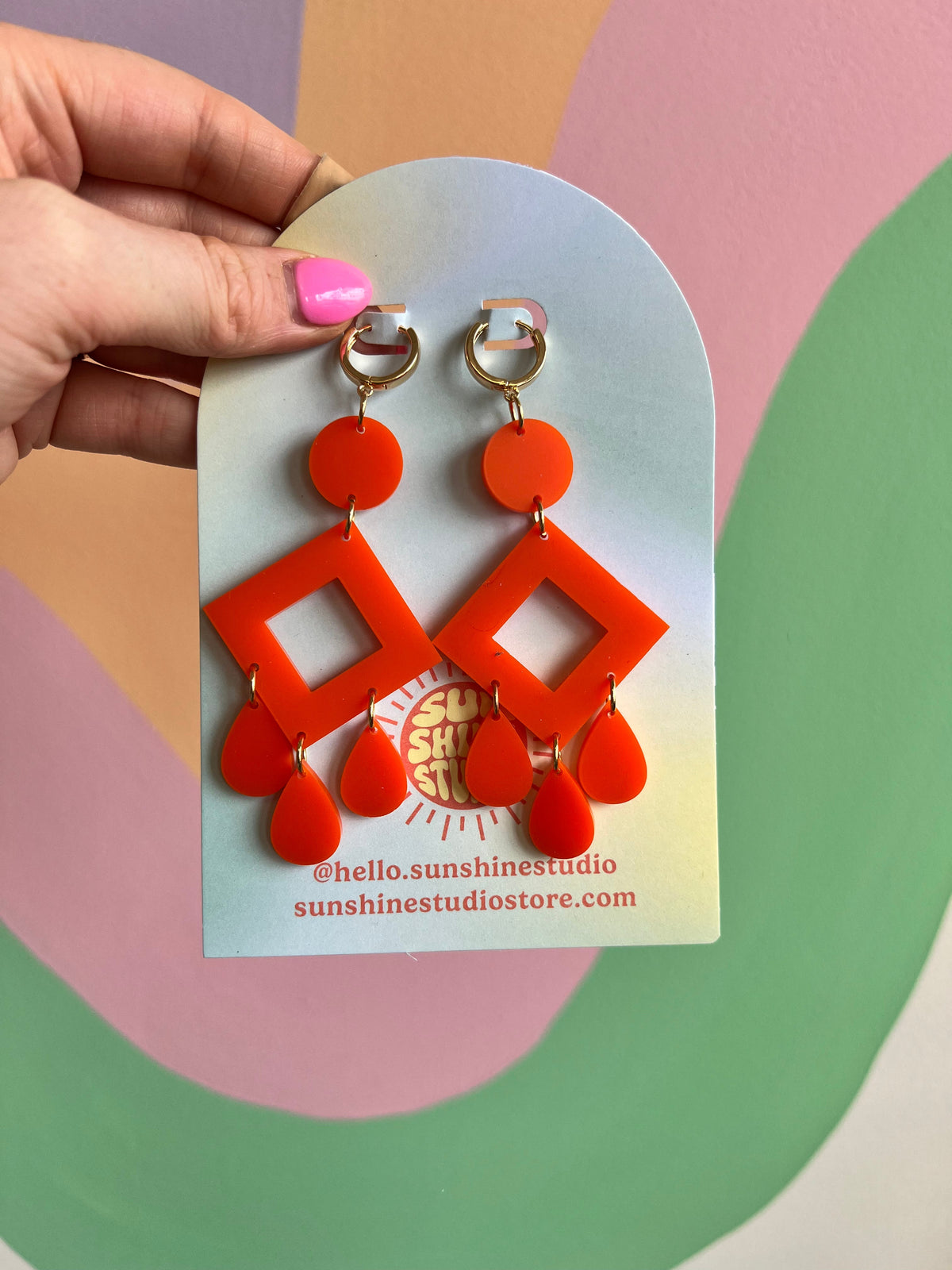I Love Attention Earrings
