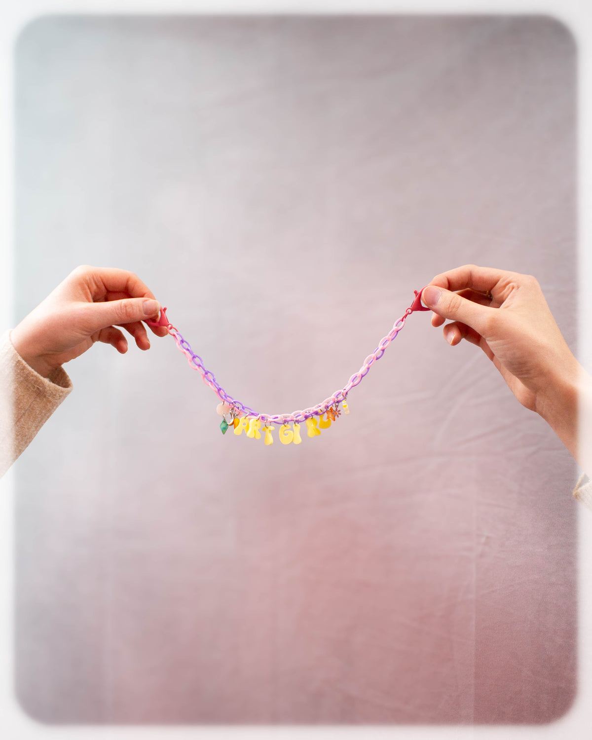 "Artgirl" Colorful Bag Chain