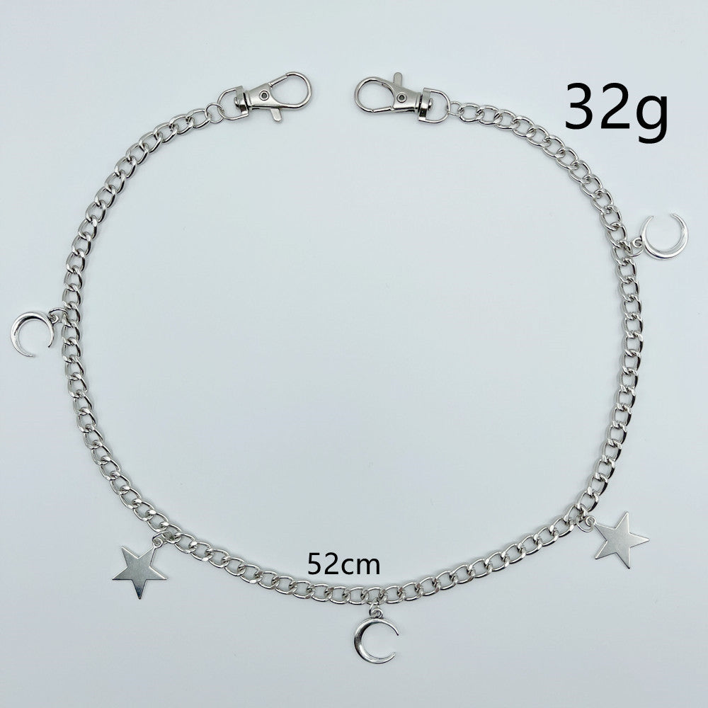 Punk Trouser Moon Wallet Chain Hip Hop Jeans Chains