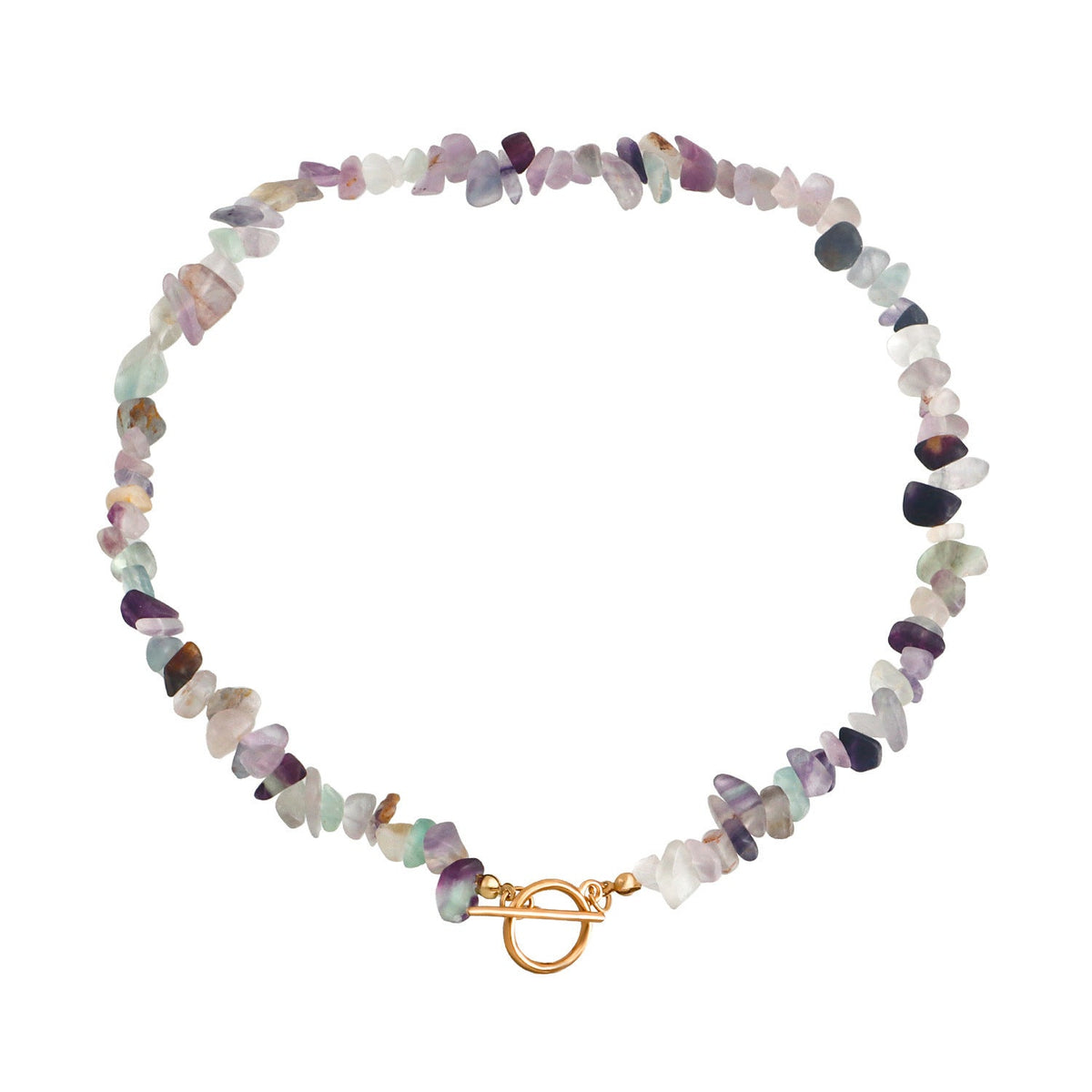 Natural Irregular Stone Necklace for Women