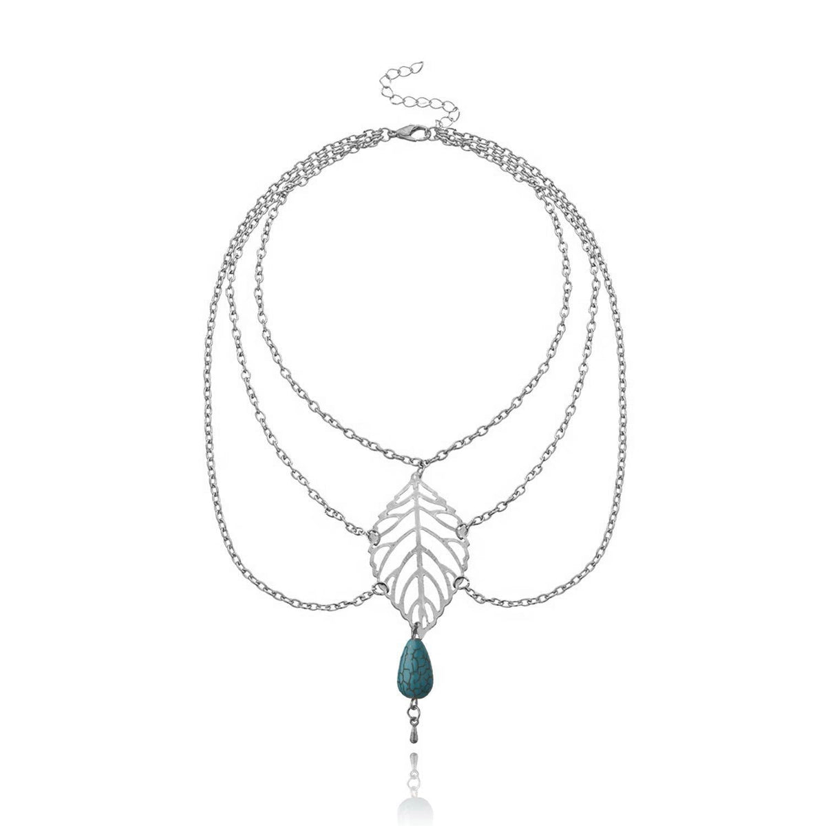 Leaf Clover Simple Chain Lady Bracelet