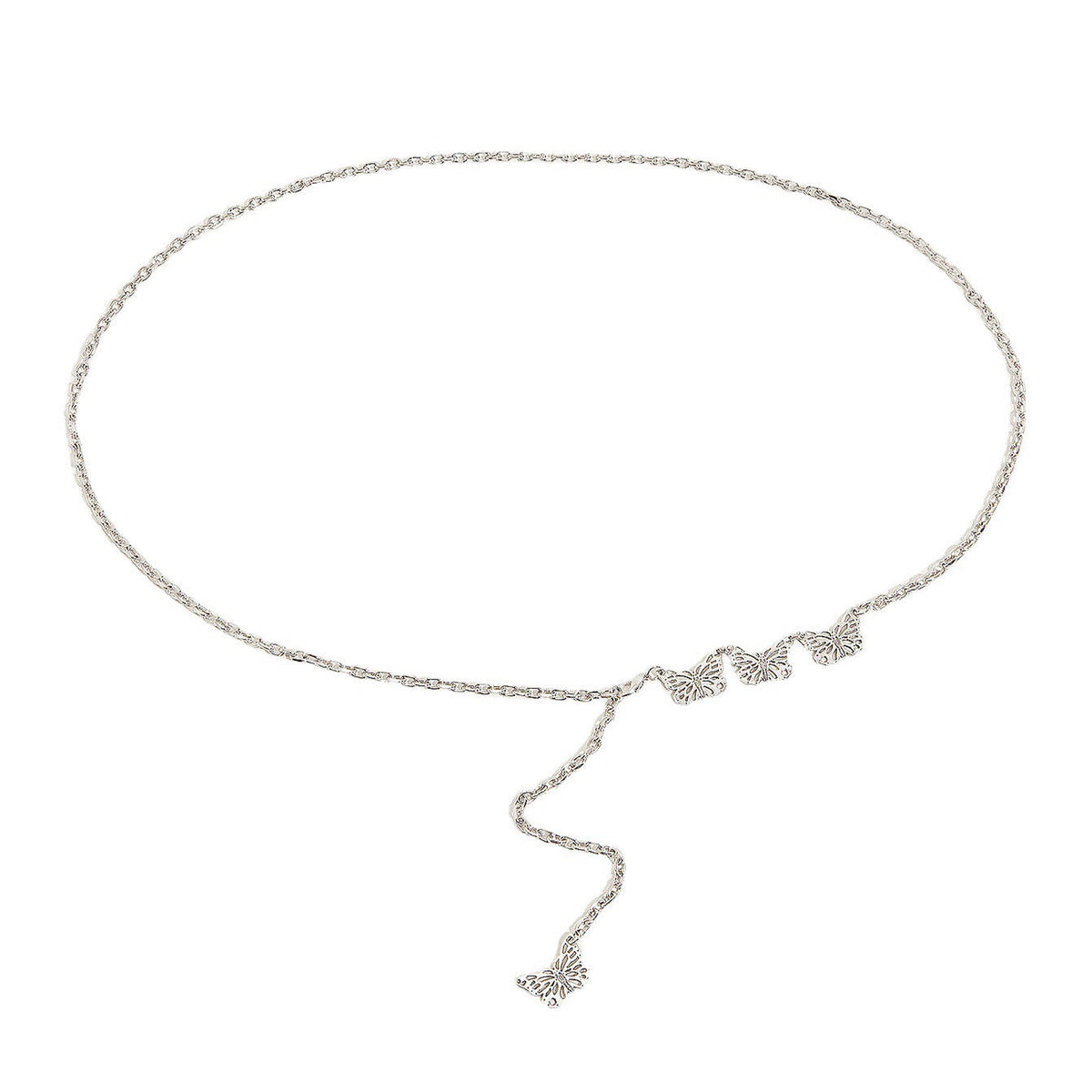 Waist Chain Belt Butterfly Metal Chain Belt