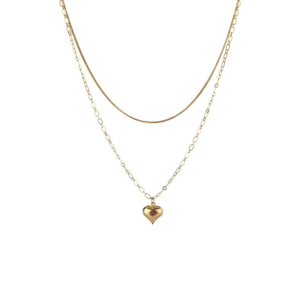 Love Heart Pendant Necklace