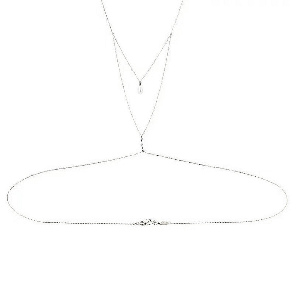 Back Chain Lady Multi-Layer Necklace