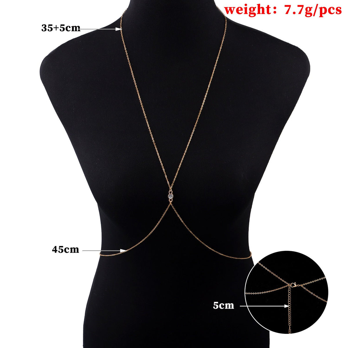 Elegant Body Chain Jewelry for Women