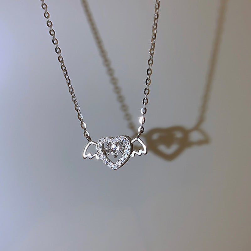 Simple Trendy Necklace Angel Wings