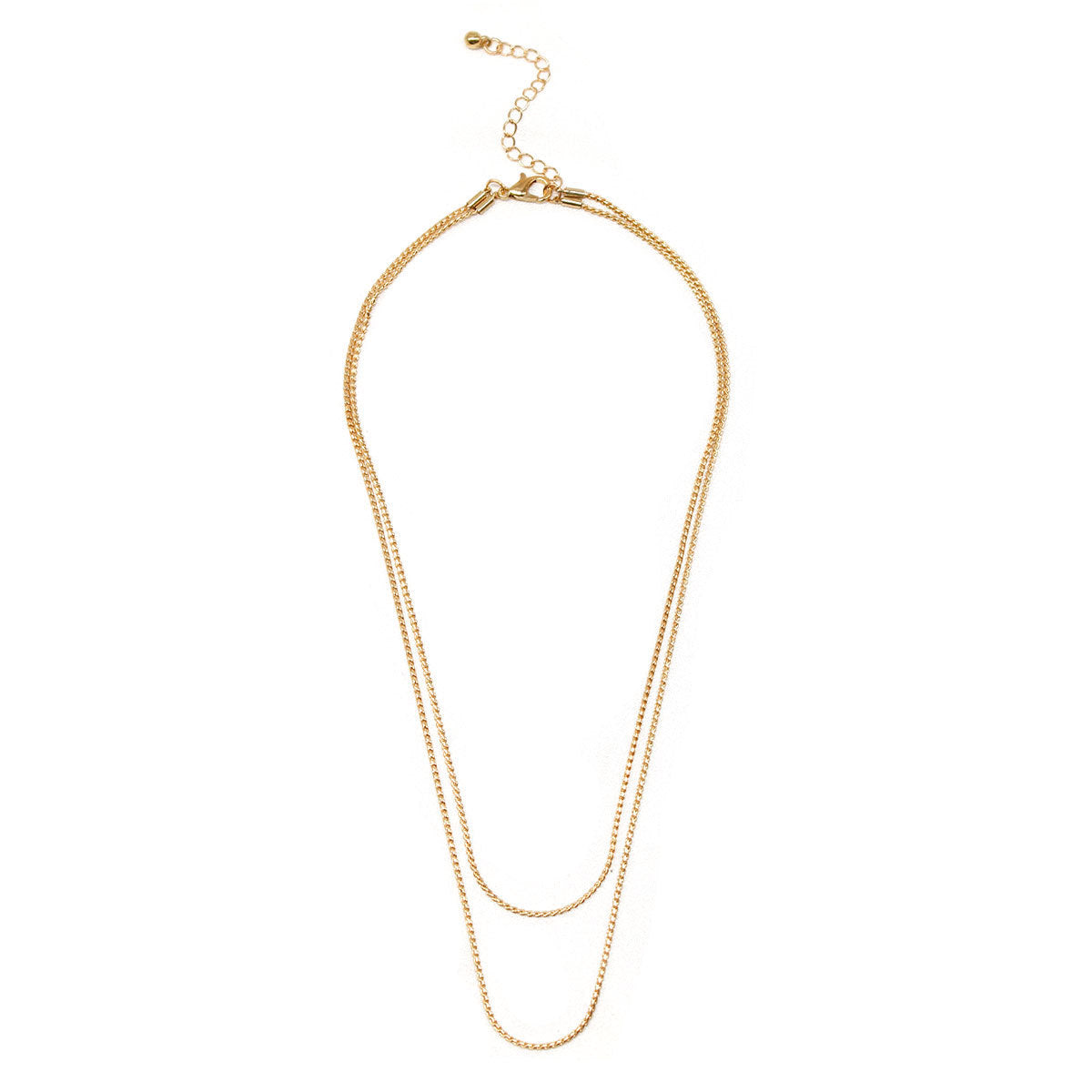Multi-Layer Link Snake Bone Choker Necklace for Women