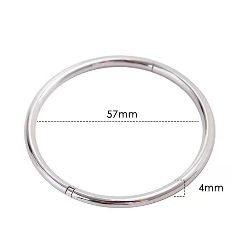 925 Sterling Silver 4MM Bangle Bracelets For Women Luxury Quality Jewelry Wholesale Jewellery