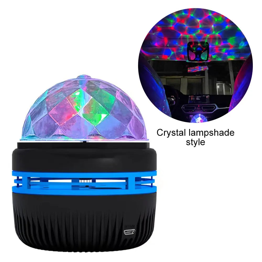 Starry Sky Projector Night Light | USB LED Moon and Stars Room Lamp