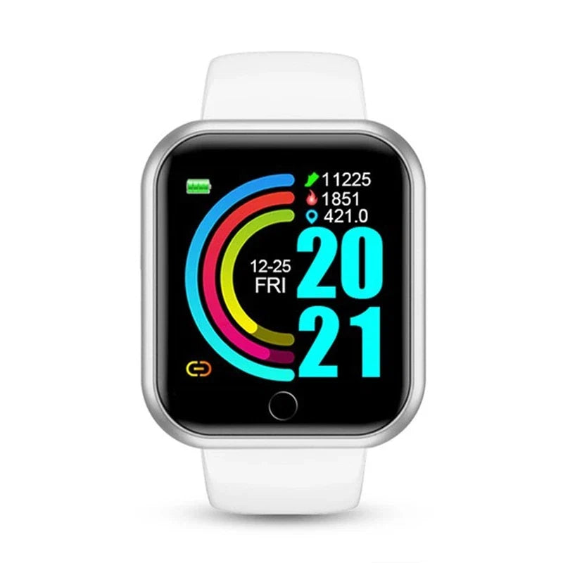 CHAONB Smart Watch for Women Men | Fitness Tracker with Bluetooth, Heart Rate & Sleep Monitor