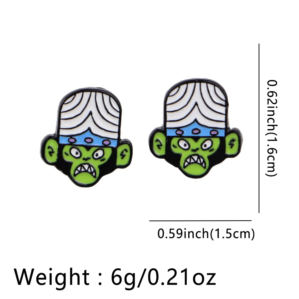 Cute Animal Stud Earrings for Women | Stainless Steel Pierced Jewelry