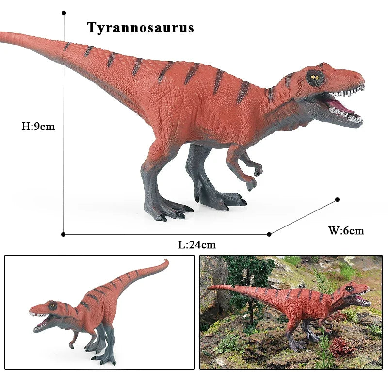 Oenux Dinosaurs World Action Figures | Savage Jurassic Indominus Rex Spinosaurus Triceratops Collection