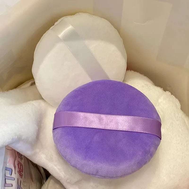 Extra Large Jumbo Body Powder Puff | Smooth Cosmetic Sponge for Loose Mineral Makeup