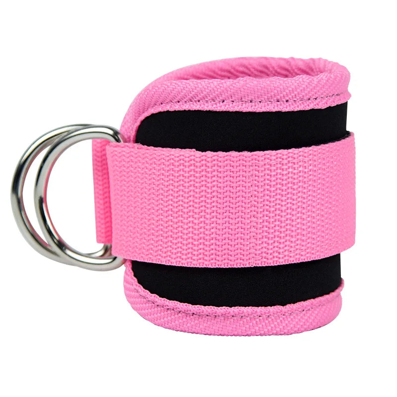 Ankle Strap for Cable Machine | Adjustable D Ring Leg Workout Cuff