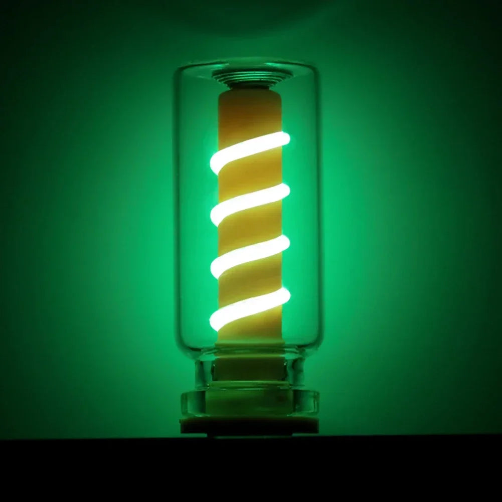 5V USB LED Spiral Filament Touch Dimming Bulb | Retro Night Light Atmosphere Lamp