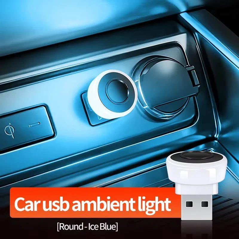 5V Car Mini USB LED Ambient Light | Decorative Atmosphere Lamp for Home Office Computer