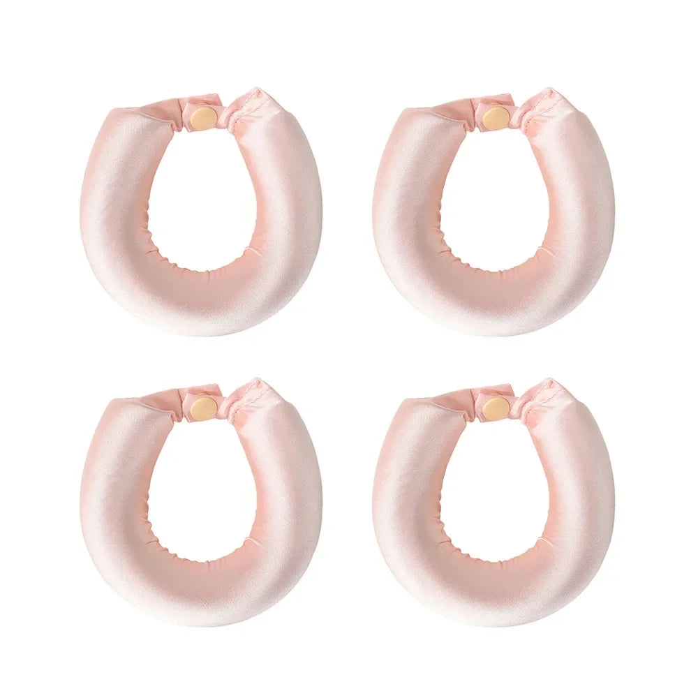 Satin Heatless Hair Curlers | Overnight Flexi Rods for Soft, No-Heat Curls