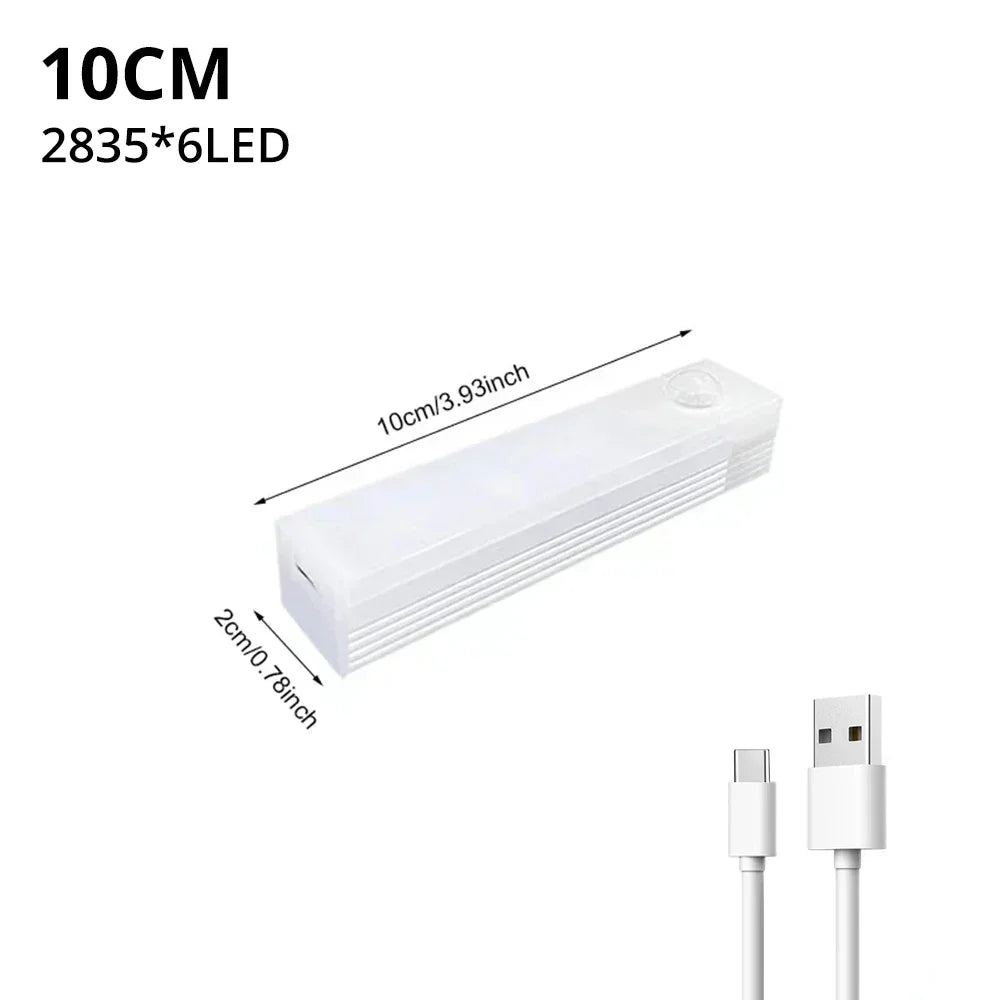 Wireless Motion Sensor LED Night Light | Rechargeable Closet and Cabinet Lamp