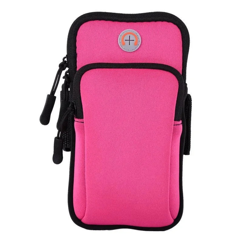 Running Arm Bag | Shockproof Adjustable Armband Pouch for Smartphones up to 6 Inches