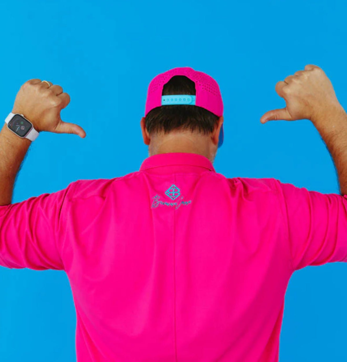 Brianna Cannon Men’s Hot Pink SnapBack Hat