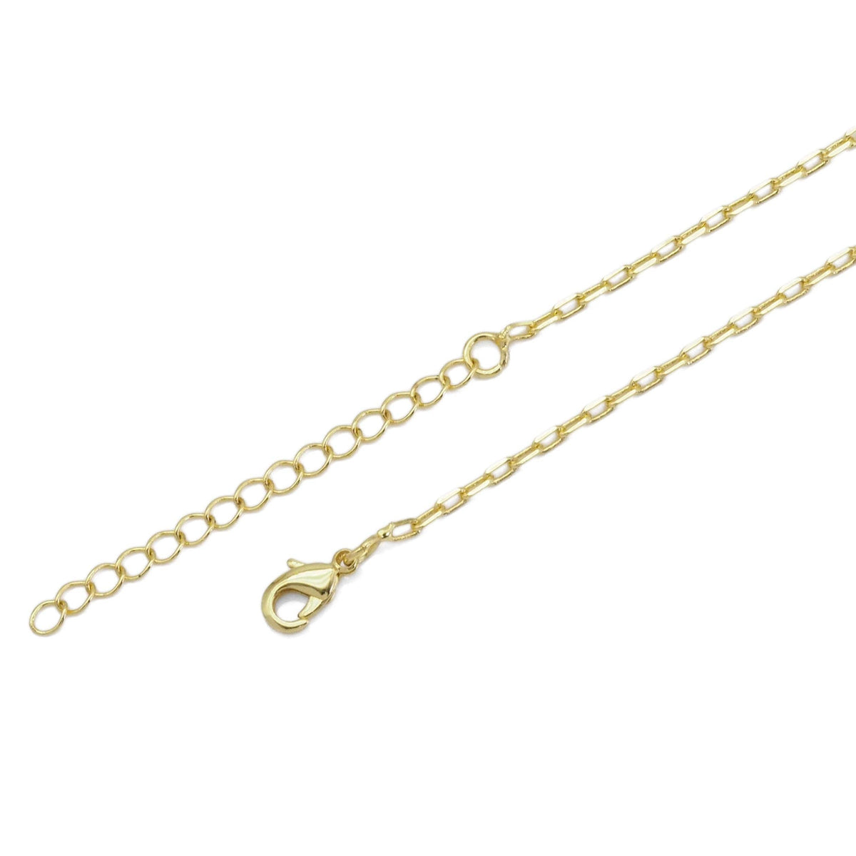 Dainy Thin Paperclip Think Chain Adjustable Necklace, Sku#LD489