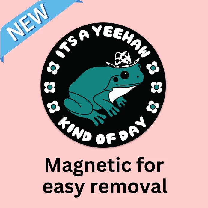"It's a Yeehaw Kind of Day" Magnetic Bumper Sticker