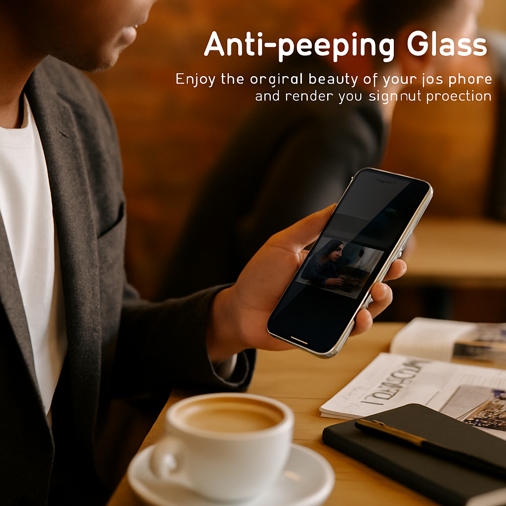 Privacy Magnetic Phone Case 360° Anti-Spy Full Protection