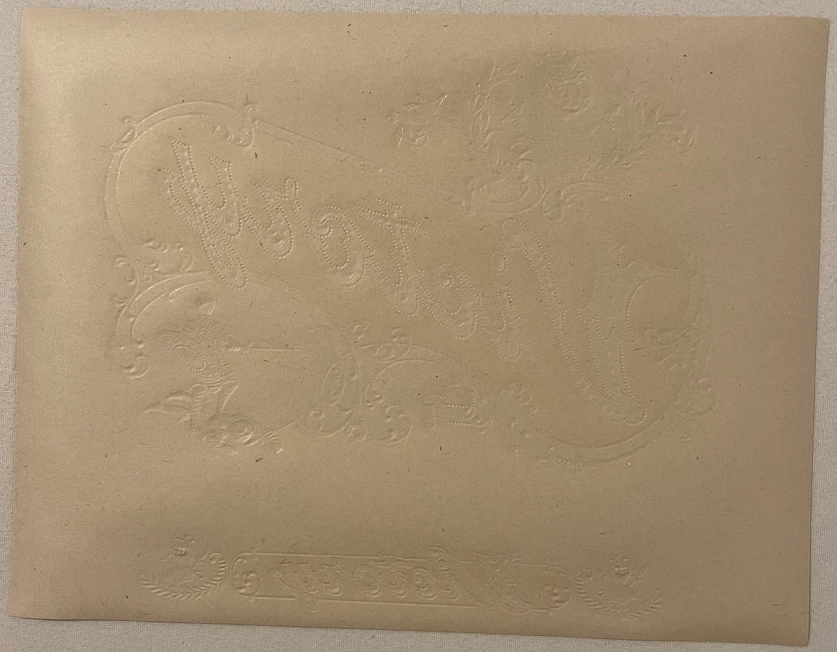 Antique Victory Cigar Label šļø Embossed Roman Gladiator NOS 1900sā1920s W.C. Frutiger & Co. š„