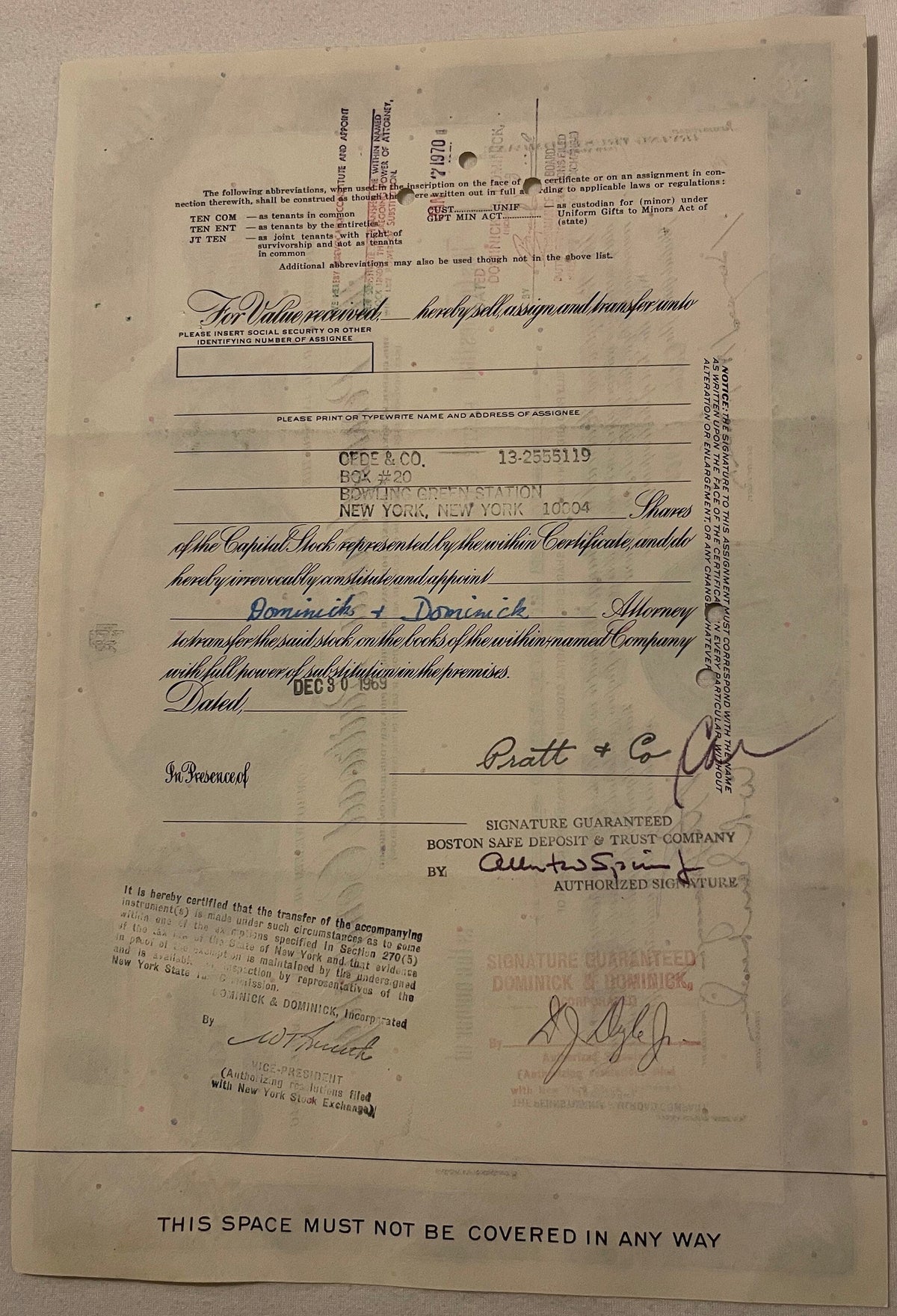 Vintage 1900sβ1950s Pennsylvania Railroad Company π Stock Certificate 100 Shares Green PRR Pennsy