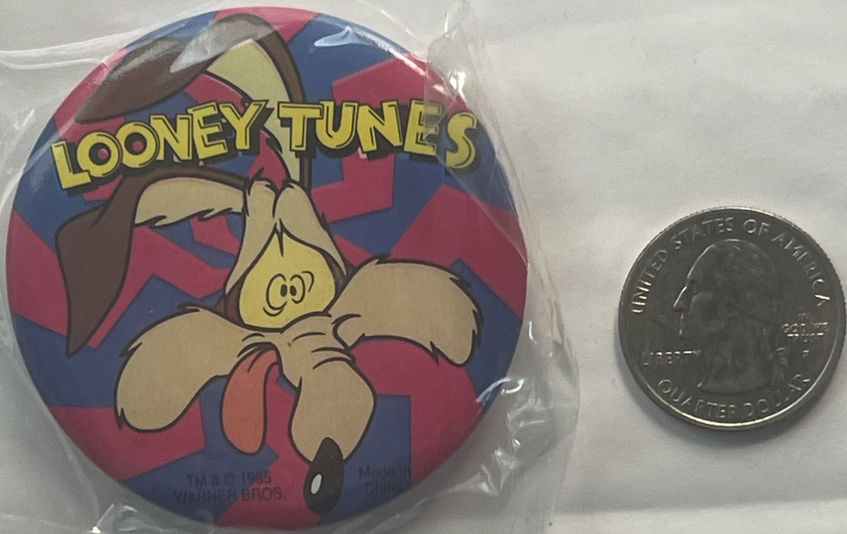 Vintage 1995 Looney Tunes Pin š Wile E. Coyote, Unopened in Package!