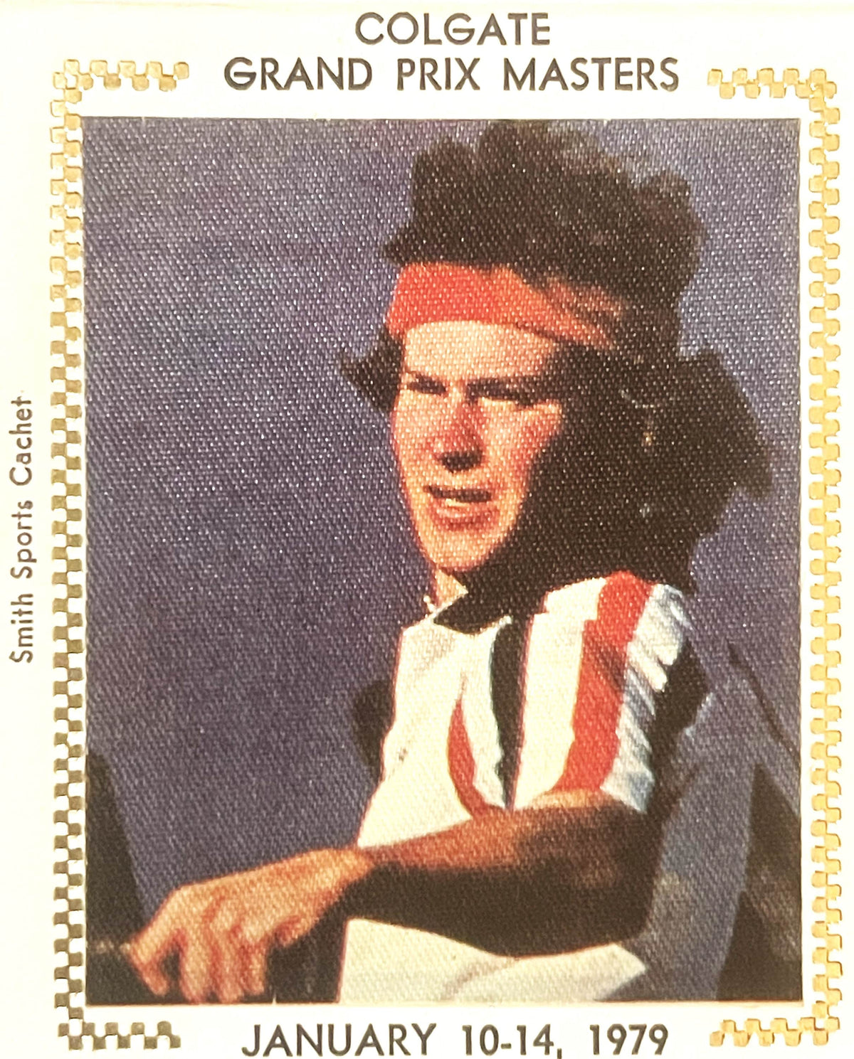 Vintage 1979 John McEnroe Embossed Stamped Envelope ✉️ First Rookie Masters Win!