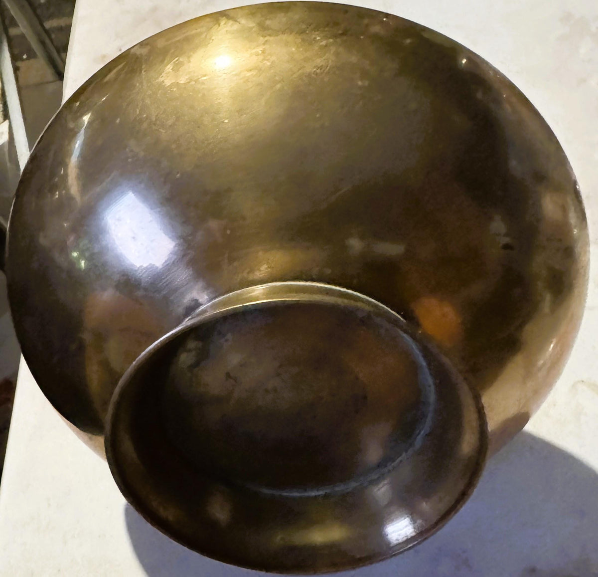 Vintage Stunning Mid-Century Brass Vase from India Wows Collectors