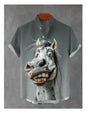 Hawaiian-style Fashionable And Breathable Mens Shirt