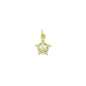 Clear CZ Cute Tortoise Charm Pendant, Sku#LD699