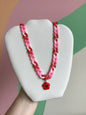 Happy Chain Link Necklace