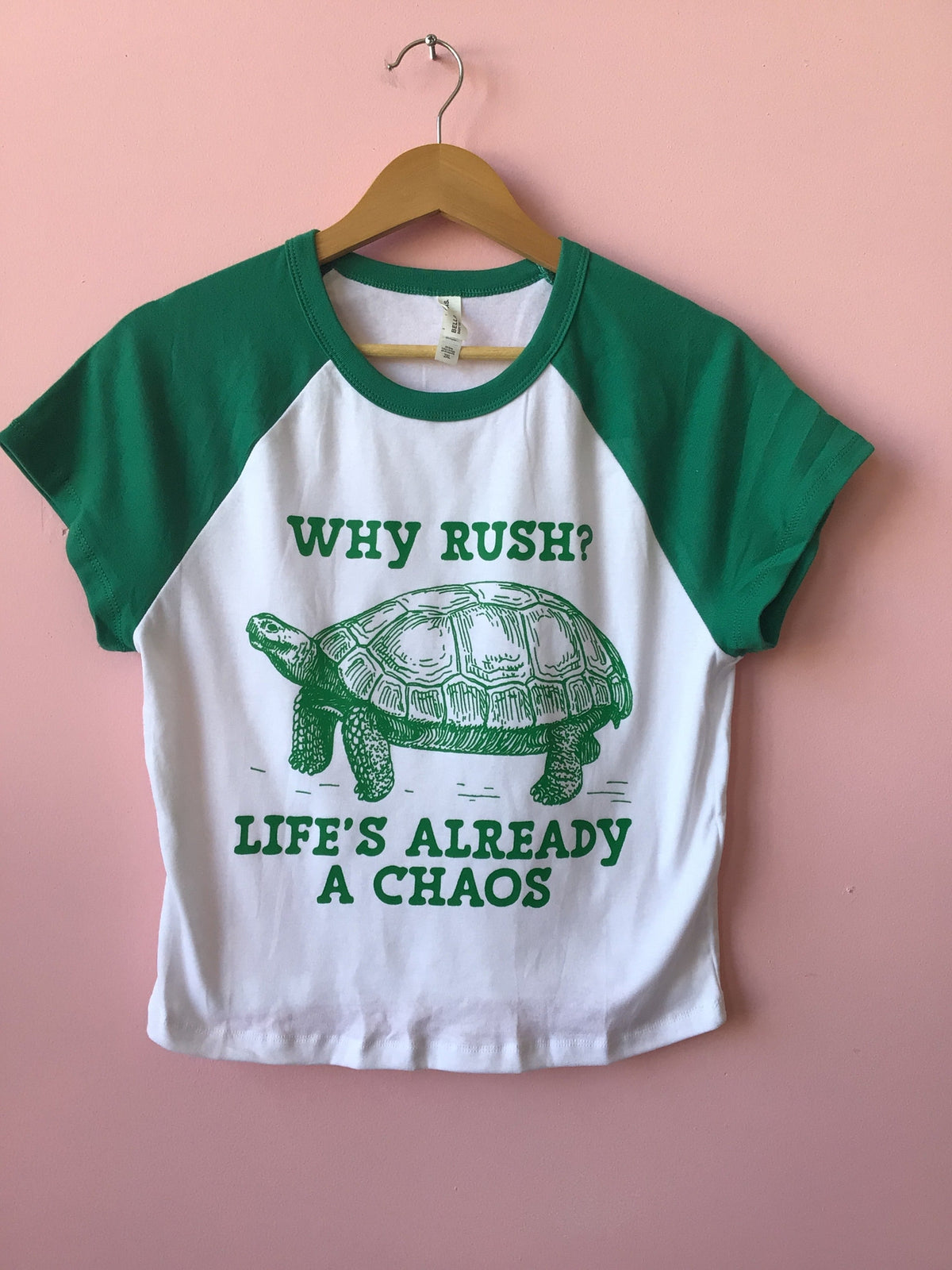"Why Rush? Life's Already a Chaos" T-Shirt