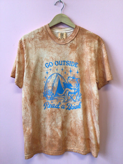 “Go Outside, Read A Book” Shirt