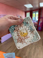 Crochet Granny Square Coaster