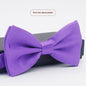Men's Solid Color Formal Wear Wedding Business Casual Groom Groomsman Bow Tie